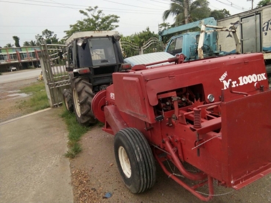 ขายรถไถพร้อมเครื่องอัดฟาง