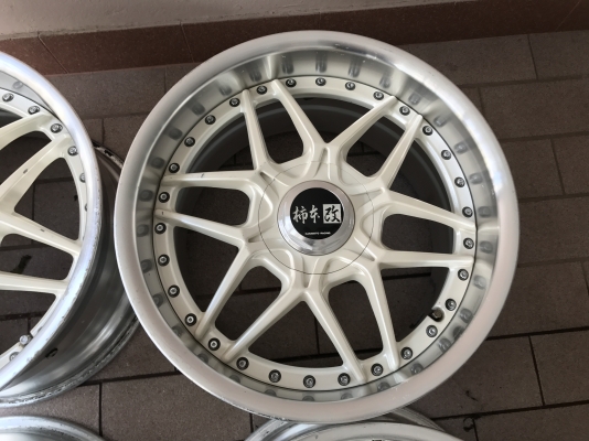 ล้อเเท้ KAKIMOTO GT 17หน้า9หลัง10สีเดิมๆญี่ปุ่นตามสภาพไม่คดไม่ดุ้งไม่ซ่อมไดๆทั้งสิ้นสภาพจากญี่ปุ่นจริงๆ