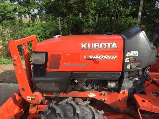 พร้อมใช้ แทรกเตอร์ L3408DI ใบดันดิน+โรตารี RX163E-S