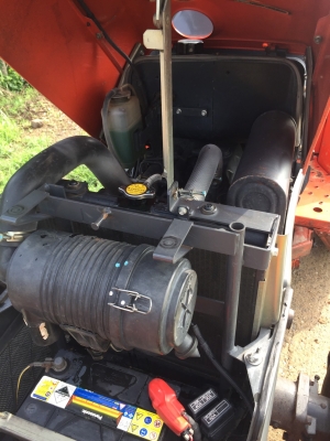 พร้อมใช้ แทรกเตอร์ L3408DI ใบดันดิน+โรตารี RX163E-S