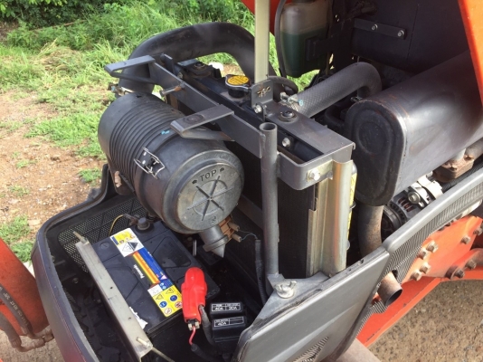 พร้อมใช้ แทรกเตอร์ L3408DI ใบดันดิน+โรตารี RX163E-S