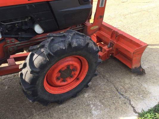 พร้อมใช้ แทรกเตอร์ L3408DI ใบดันดิน+โรตารี RX163E-S