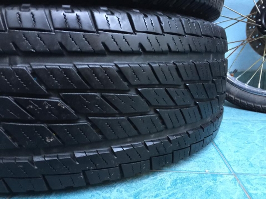 ยางToyo H/T 265/70/16 ตัวหนังสือขาวMade in japan ดอกเต็มทุกเส้น สภาพสวย ยางToyo H/T 265/70/16 ตัวหนังสือขาวMade in japan ดอกเต็มทุกเส้น สภาพสวย