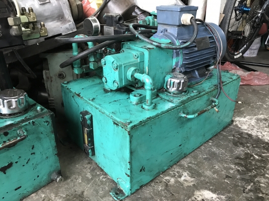 ขายชุดปั้มน้ำมันไฮโดรลิคขนาด 3HP. 380V พร้อมชุดวาล์วคอนโทรล อุปกรณ์ครบ สภาพสวย พร้อมใช้งาน มี 3ชุดครับ