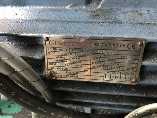 ขายชุดปั้มน้ำมันไฮโดรลิคขนาด 3HP. 380V พร้อมชุดวาล์วคอนโทรล อุปกรณ์ครบ สภาพสวย พร้อมใช้งาน มี 3ชุดครับ