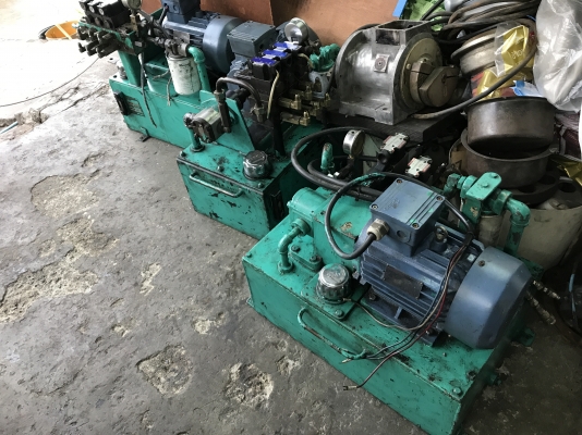 ขายชุดปั้มน้ำมันไฮโดรลิคขนาด 3HP. 380V พร้อมชุดวาล์วคอนโทรล อุปกรณ์ครบ สภาพสวย พร้อมใช้งาน มี 3ชุดครับ