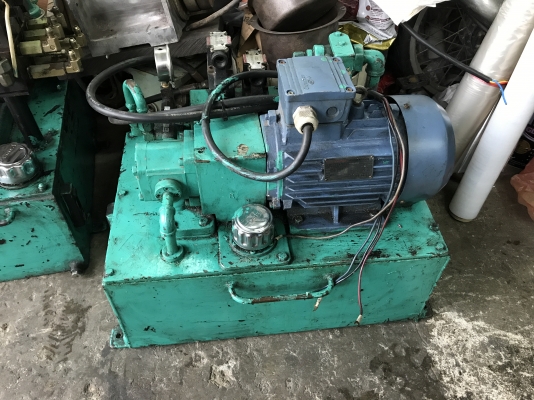 ขายชุดปั้มน้ำมันไฮโดรลิคขนาด 3HP. 380V พร้อมชุดวาล์วคอนโทรล อุปกรณ์ครบ สภาพสวย พร้อมใช้งาน มี 3ชุดครับ