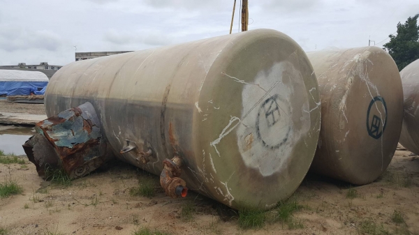 ขายด่วนถังฝังดิน สองชั้น ขนาด 20000 ลิตร