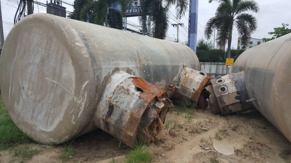 ถังเหล็กหนา ขนาด 20000 ลิตรสวยๆมาอีกแล้ว ของดีมีน้อยรีบๆจองกันเลย