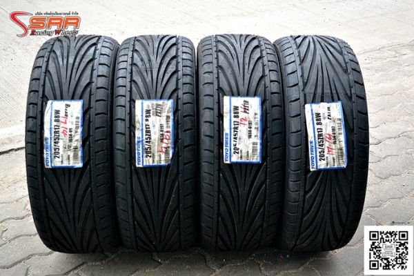 TOYO T1R 205/45R17 ปี14 เส้นละ 1,750 บาท