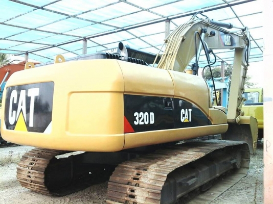 ขายรถขุด CAT 320D นำเข้าจากนอกแท้ยังไม่ใช้งานในไทยมีลายกระบอกดำใบ 80 มีแอร์เอกสารอินวอยไฟฟ้าครบสภาพเดิมๆจากนอกสวยเต็มทุกอย่างพร้อมใช้ร้านละอองดาวแทรคเตอร์นครชัยศรี