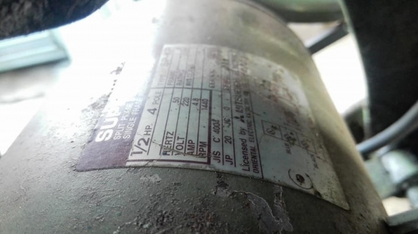 ** SOLD ** เลื่อยชักตัดเหล็ก HERO 14" รุ่นปั้มน้ำ Mitsu 1/2 HP 220V พร้อมใช้ ** SOLD ** เลื่อยชักตัดเหล็ก HERO 14" รุ่นปั้มน้ำ Mitsu 1/2 HP 220V พร้อมใช้