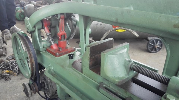 ** SOLD ** เลื่อยชักตัดเหล็ก HERO 14" รุ่นปั้มน้ำ Mitsu 1/2 HP 220V พร้อมใช้ ** SOLD ** เลื่อยชักตัดเหล็ก HERO 14" รุ่นปั้มน้ำ Mitsu 1/2 HP 220V พร้อมใช้