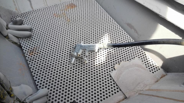 ตู้พ่นทราย TOCHU รุ่น THC-90 ไฟบ้าน 220V อุปกรณ์สาย/ปืนครบพร้อมใช้