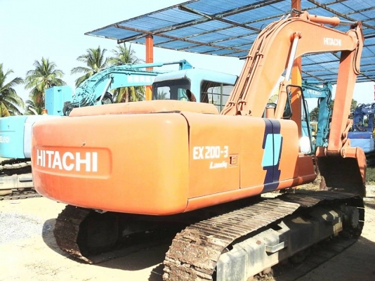 ขายรถขุด EX 200-3 รถนำเข้าจากนอกแท้ยังไม่ใช้งานในไทยใบ 60 มีแอร์เอกสารอินวอยไฟฟ้าครบสภาพเดิมสวยเต็มพร้อมใช้งานร้านละอองดาวแทรคเตอร์นครชัยศรี