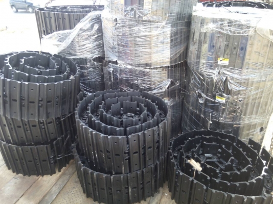 โซ่รถขุดพร้อมใบ  แทร็กยางรถขุดทุกรุ่นทุกยี่ห้อ