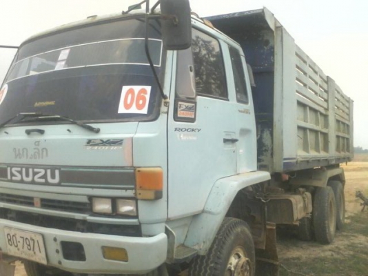 ขายรถ10ล้อ2เพลาดั้ม ISUZU ROCKY 195 นางฟ้าแท้ เดิมๆทุกอย่าง รถสภาพดีมากเลย