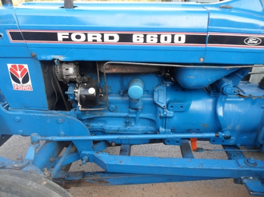 ขายแล้ว รถไถ ฟอร์ด6600(77-T5) พร้อมดันหน้า ผาน7