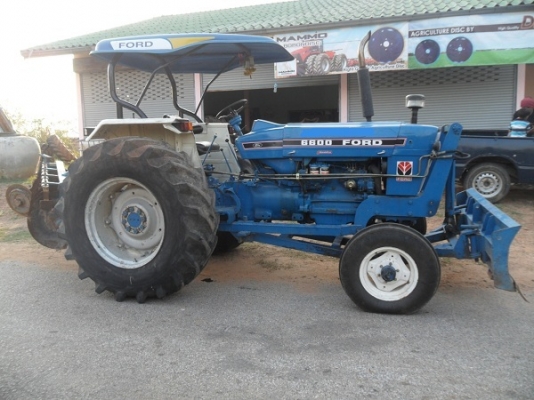 ขายแล้ว รถไถ ฟอร์ด6600(77-T5) พร้อมดันหน้า ผาน7