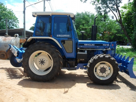 ขาย รถไถฟอร์ด7610 NEW HOLLAND 2เพลา คานหน้าคาราโร่
