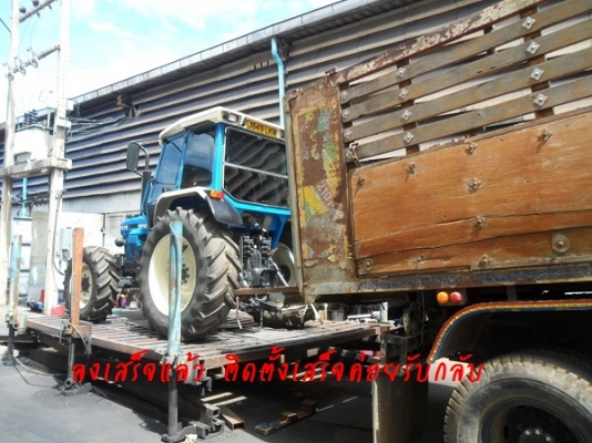 ขาย รถไถฟอร์ด7610 NEW HOLLAND 2เพลา คานหน้าคาราโร่