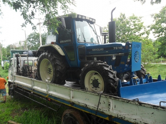 ขาย รถไถฟอร์ด7610 NEW HOLLAND 2เพลา คานหน้าคาราโร่