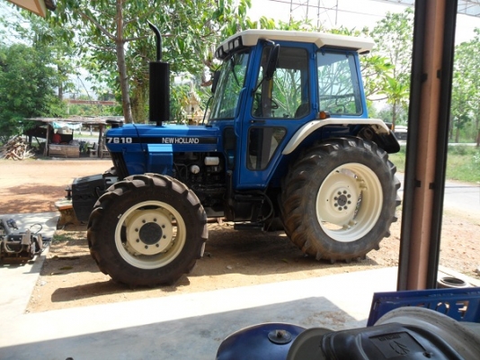 ขาย รถไถฟอร์ด7610 NEW HOLLAND 2เพลา คานหน้าคาราโร่