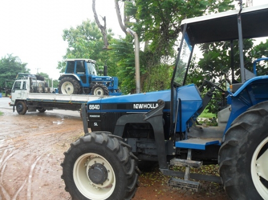 ขาย รถไถฟอร์ด7610 NEW HOLLAND 2เพลา คานหน้าคาราโร่