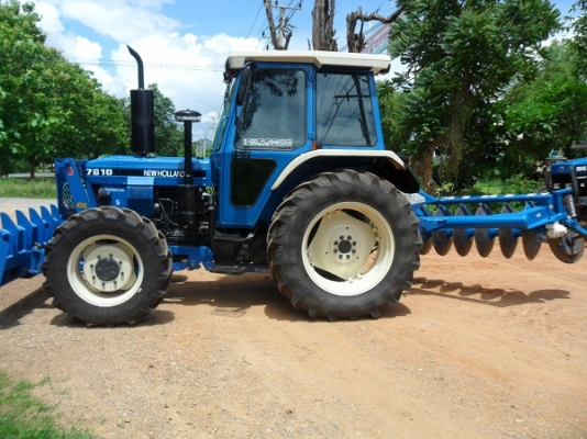 ขาย รถไถฟอร์ด7610 NEW HOLLAND 2เพลา คานหน้าคาราโร่