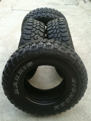 ขายยาง Mud Maxxis Bighron 762 ขนาด 265/75R16 ปี 10 สวยๆ ขายยาง Mud Maxxis Bighron 762 ขนาด 265/75R16 ปี 10 สวยๆ