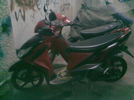 ขาย MIO 125 GTX ล้อแม็ก สีแดง ดำ สวย เดิม 19500