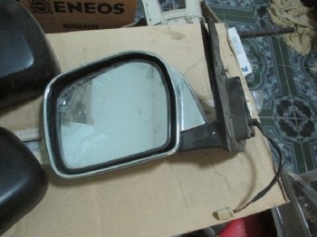ขาย กระจกมองข้างไฟฟ้าด้านซ้าย LH ตัวชุบ รถ TOYOTA -TIGER