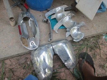 ขาย กรอบชุบครอบกันลาย มือเปิด VIGO /ครอบชุบกระจกข้าง Dmax