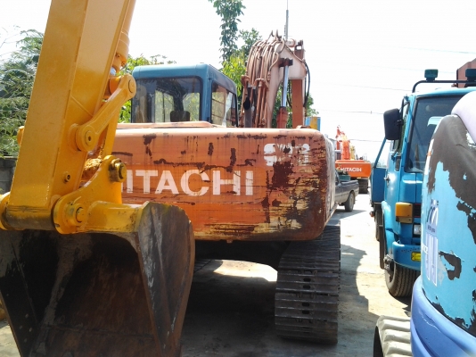 ขายด่วน..รถแบคโฮ HITACHI EX120-2 รถสวย มีลายหัวแย๊ก เก่าญี่ปุ่นแท้  ทำงานได้ไว ประหยัดน้ำมันสุดคุ้ม มีใบอินวอยล์ ราคาต่อรองได้.