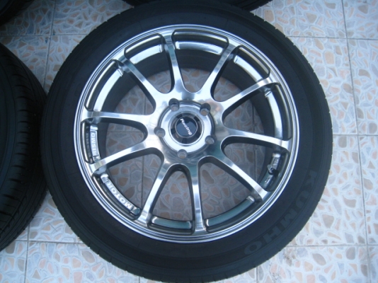 ขายล้อแม็ก Advanti motor rismo 17"x7" et40 5/114.3 +ยางปี11(081-3747940)