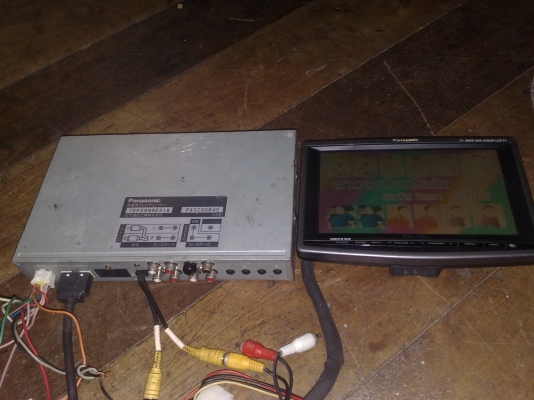 ขายจอติดรถยนต์panasonic7นิ้ววายสกรีน