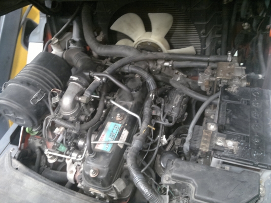 ขายรถฟอร์คลีฟท์ TOYOTA 8FGL20 เสา3M ออโต้ปี2007, 4527 ชม.สภาพดี รถนอกนำเข้า ติดต่อ มานะ 085-9049669