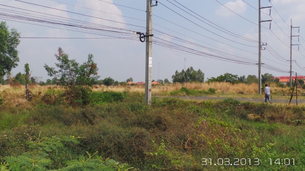 ขายที่ ม อุบลราชธานี ติดถนน 4เลน  6 ไร่ 2 งาน 78 ตารางวา