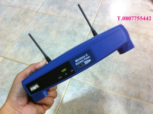รายละเอียด ขาย AccessPoint รุ่นพิมพ์นิยม LinkSys WAP54G ค่ะ
