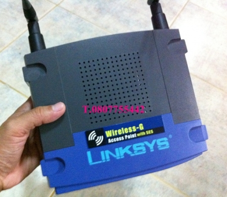 รายละเอียด ขาย AccessPoint รุ่นพิมพ์นิยม LinkSys WAP54G ค่ะ