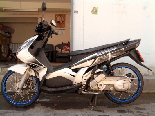 ขออนุญาติขาย Yamaha Nouvo 115 cc. รถบ้านหล่อๆ สีขาว
