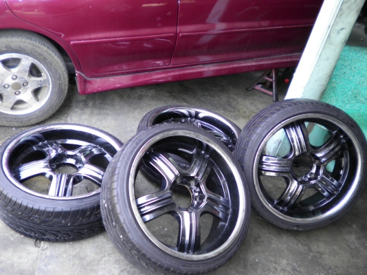 ล้อแม็กขอบ20 พร้อมยาง 225/35/20ปี10