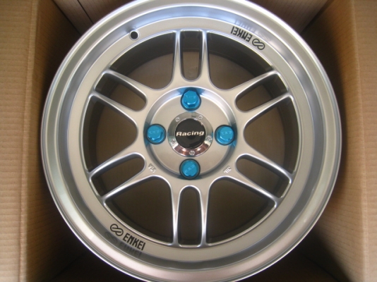 ขายล้อแม็กของใหม่ rpf1 15"x7" 4/100 et 41 +ยางใหม่ 15500 บาท(081-3747940)