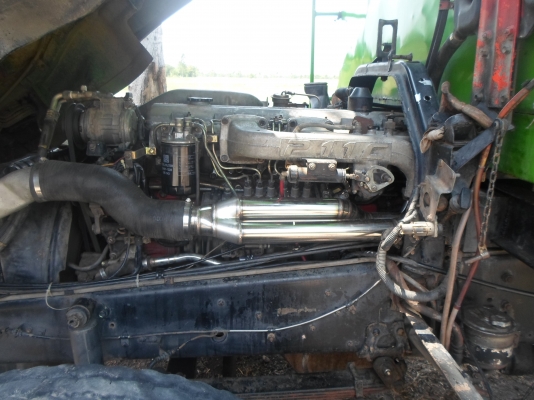 ขายรถพ่วง HINO FM3Hเครื่อง P11 ลูกสามคาน คอกเกษตร