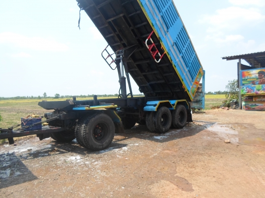 ขายรถพ่วง HINO FM3Hเครื่อง P11 ลูกสามคาน คอกเกษตร