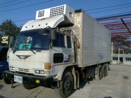 ขาย HINO 10 ล้อ (F18) ตู้เย็น เพลาเดียว ปี 91 เครื่อง 195 แรงม้า (HO7D) เบรกจิ๊ฟฟี่ พวงมาลัยเพาเวอร์ ยางพอใช้ ซัซซีสวย หัวเก๋งไม่ผุ มีแอร์ อุปกรณ์ครบ ขับดีมากกก ขาย 700,000