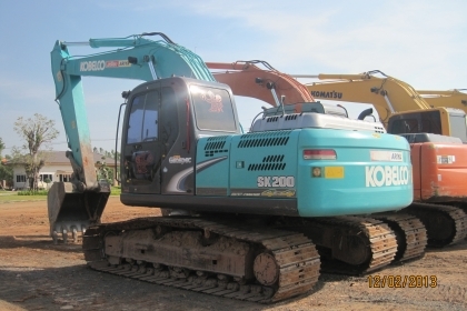 ขายรถแบคโฮ KOBEKCO SK200-8 Y12 รถสภาพสวยงามมากเลยครับ