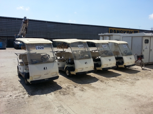 ขาย รถกอล์ฟ มือสอง ยี้ห้อ HITACHI เครื่องยนต์ติดพร้อมใช้งาน ของเก่าจากญี่ปุ่น