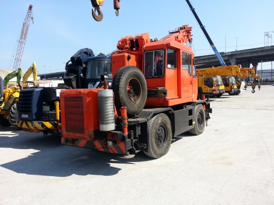 ขายรถเครน "KOBELLCO RK70" ของเก่าจากญี่ปุ่นสภาพรถ 95\% เอกสารอินวอย