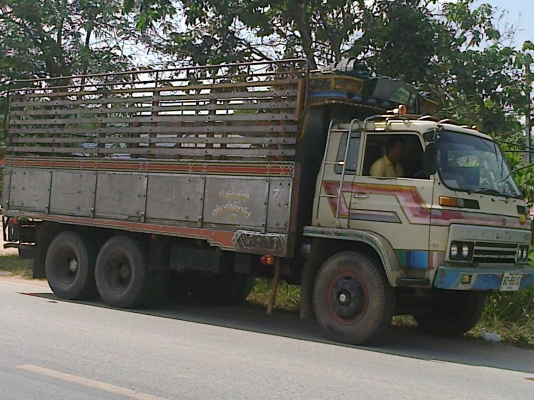 อีซูซุ JCM 10ล้อหลังถนนเพลาเดียว รถแบบเดิมๆทั้งคัน(สภาพนื้หายาก...)